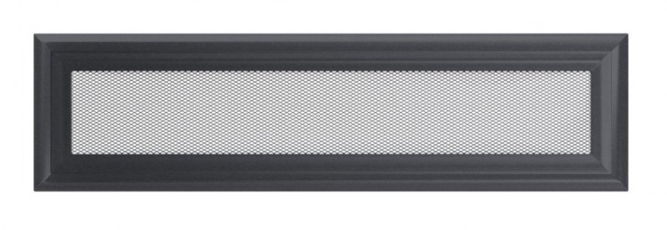 Решетка вентиляционная Оскар графит 11х42