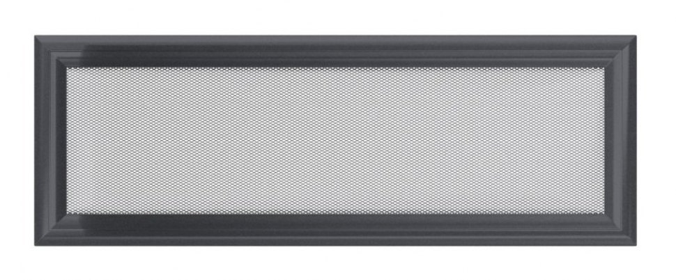 Решетка вентиляционная Оскар графит 17х49