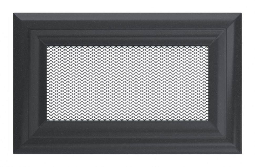 Решетка вентиляционная Оскар графит 11х17