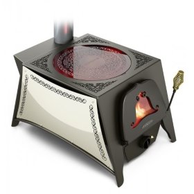 Отопительно-варочная печь TMF Селенга стеклокерамика