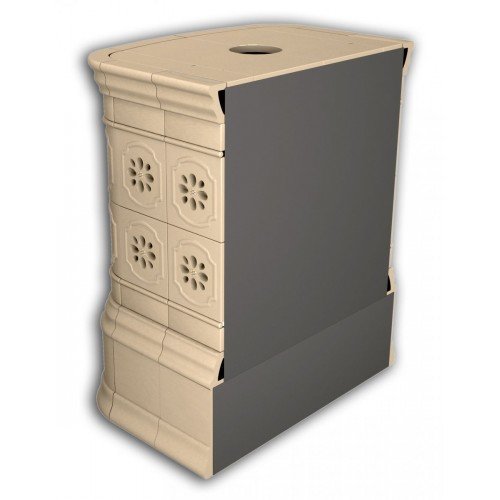 Каминная облицовка КимрПечь Сконе пристенная Ваниль