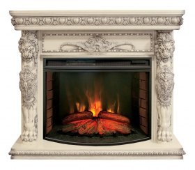 Электрокамин RealFlame Romano 33 WT с FireSpace 33 S IR