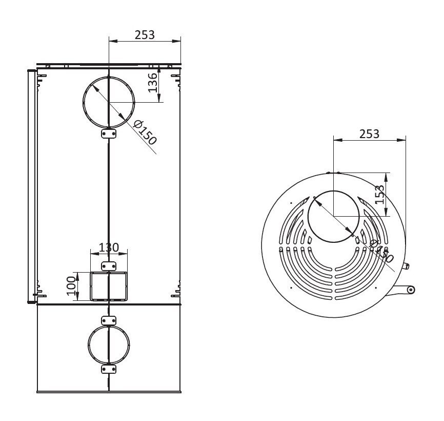 Печь-камин Solzaima Amber