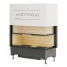 Каминная топка угловая Warmhaus KANT R 100/57h