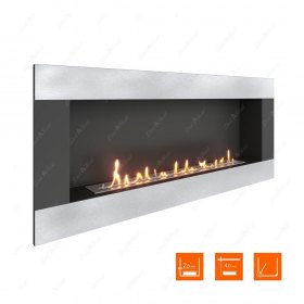 Биокамин в нишу SteelHeat GRAND-H 1500 (Стандарт)