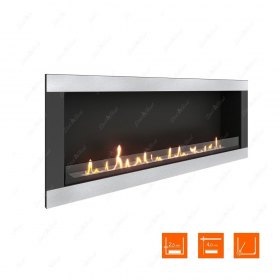 Биокамин в нишу SteelHeat ONE-H 1400 XL (Стекло)