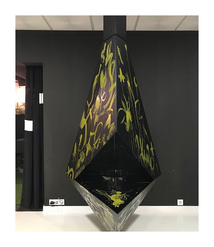 Автоматический биокамин GlammFire Пифагор Эво Плюс / Pythagoras (с пультом ДУ)