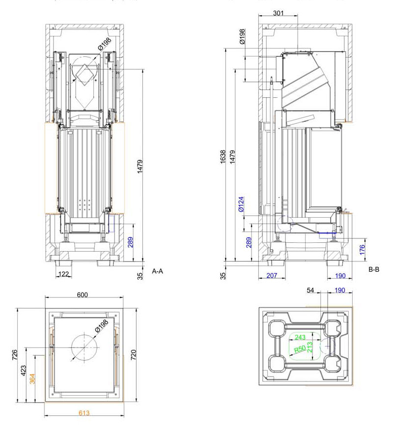 Камин Brunner BSK 11
