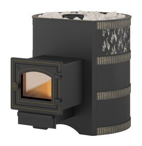Дровяная печь для бани Везувий Лава 12 (ДТ-3С) 2022