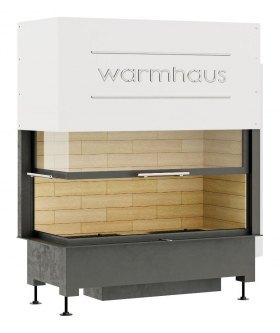 Каминная топка угловая Warmhaus KANT L 100/57h