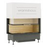 Каминная топка угловая Warmhaus KANT L 100/57h