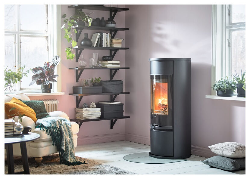 Печь-камин Contura 610G:5 Style (белая)