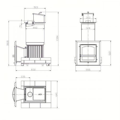 Топочный агрегат для бани ВВД Сударушка Семейная