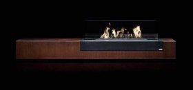 Автоматический биокамин GlammFire Лофт Эво Плюс / Loft EvoPlus (с пультом ДУ)