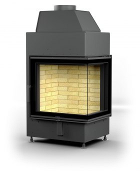 Каминная топка АСТОВ П2С 600 R (правая)