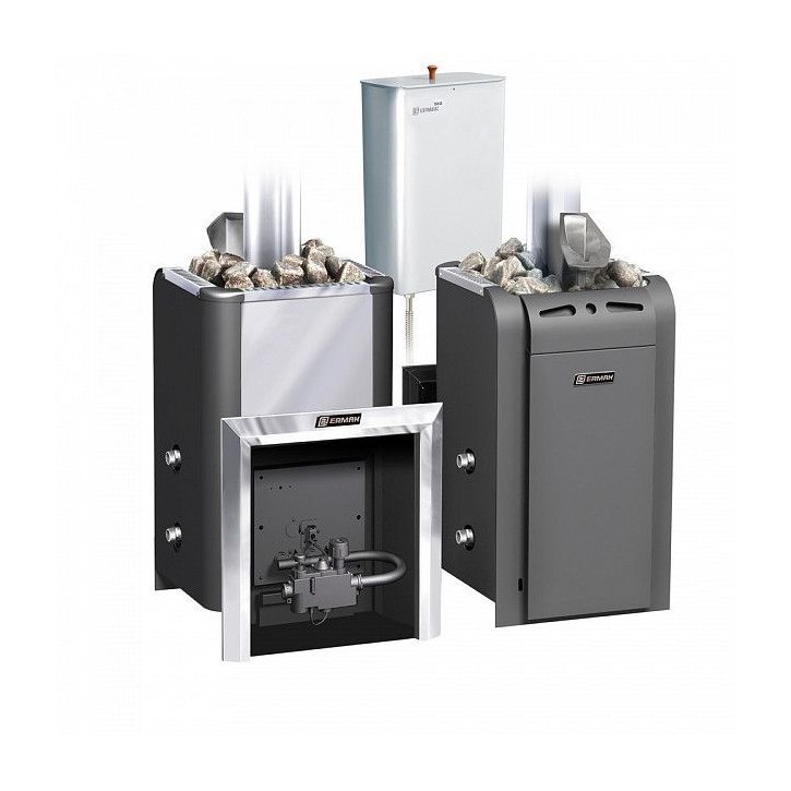 Газовая печь Ермак Уралочка 12-Н с Автоматикой (Нержавейка)