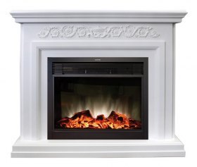 Электрокамин RealFlame Leticia 26 WT-P511  с MoonBlaze Lux BL S