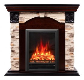 Электрокамин RealFlame Dublin Rock STD/EUG AO с  Eugene