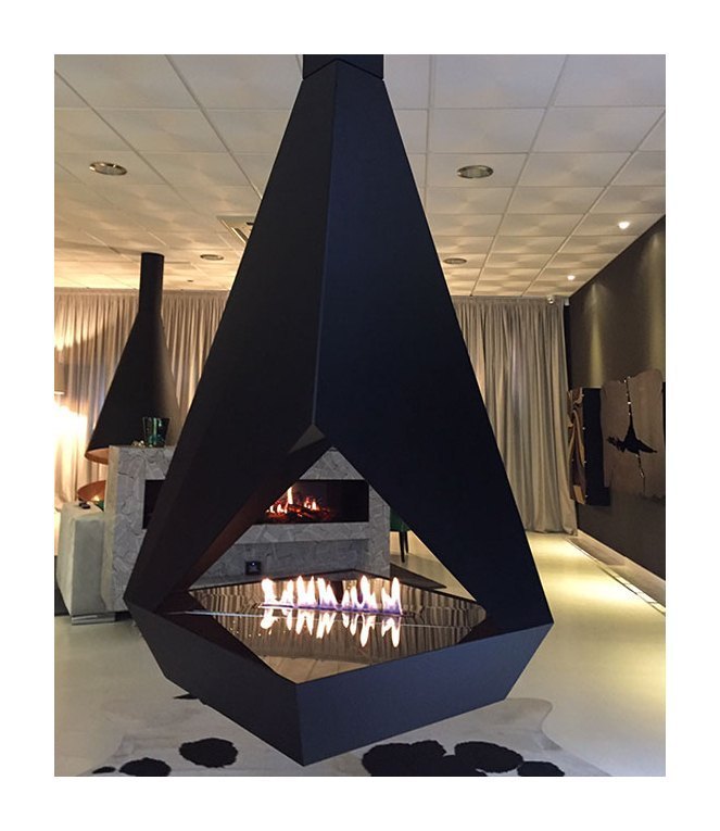 Автоматический биокамин GlammFire Евдокс Эво Плюс / Eudoxus (с пультом ДУ)