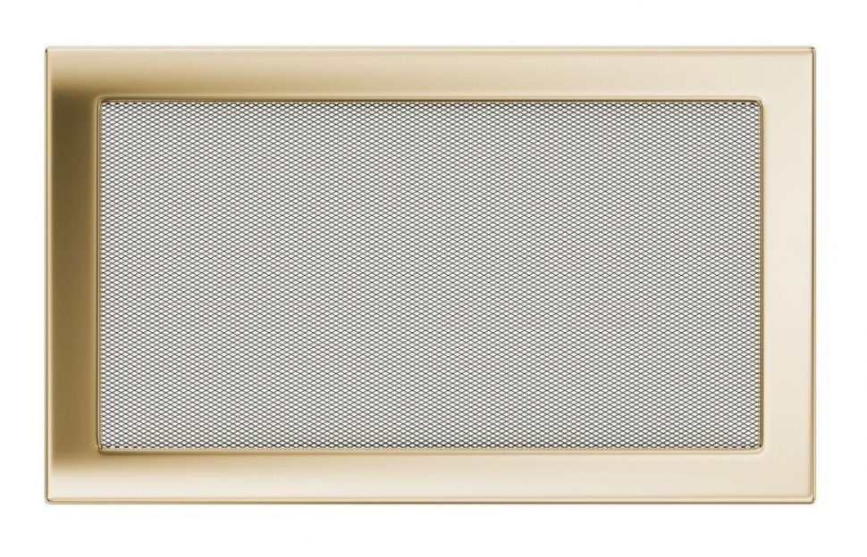 Решетка вентиляционная латунь полированная 22х37
