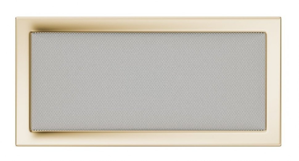 Решетка вентиляционная латунь полированная 22х45