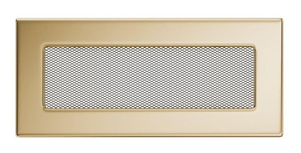 Решетка вентиляционная латунь полированная 11х24