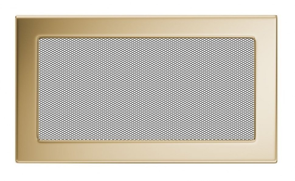 Решетка вентиляционная латунь полированная 17х30