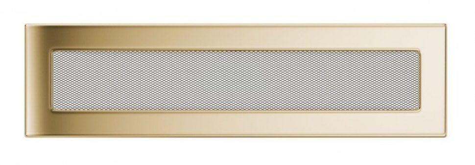Решетка вентиляционная латунь полированная 11х42