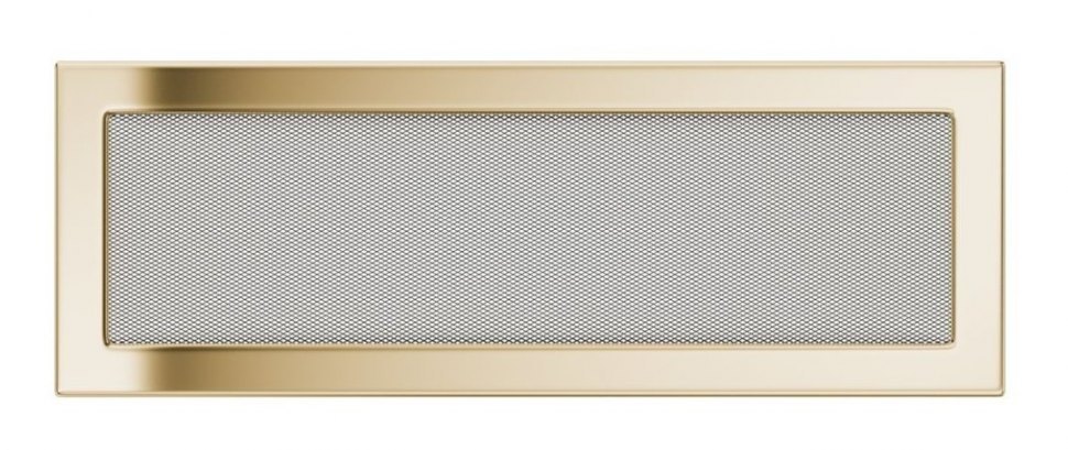 Решетка вентиляционная латунь полированная 17х49