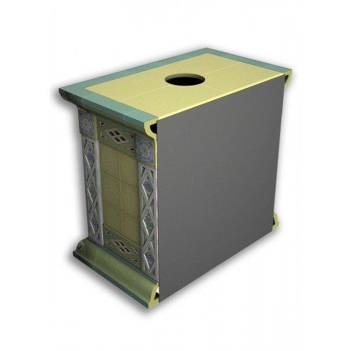 Каминная облицовка КимрПечь Билибин пристенная Весна