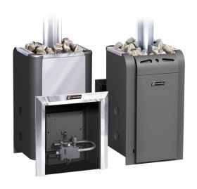 Газовая печь Ермак Уралочка 16-Н с Автоматикой (Нержавейка)