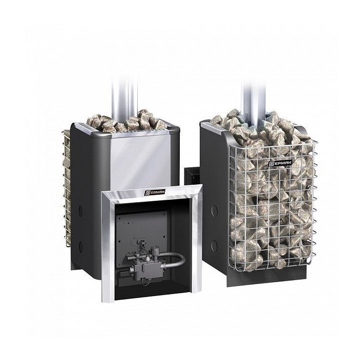 Газовая печь Ермак Уралочка 16-Н с Автоматикой (Нержавейка)