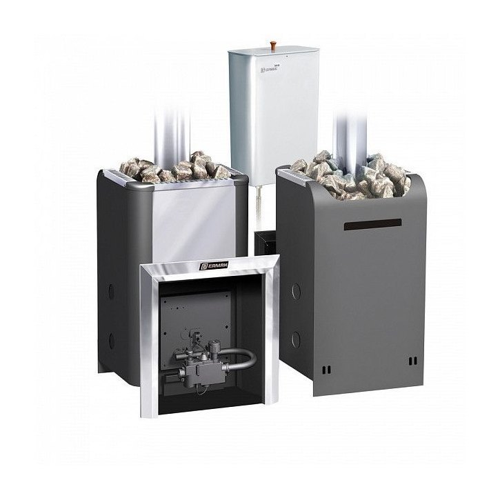 Газовая печь Ермак Уралочка 16-Н с Автоматикой (Нержавейка)