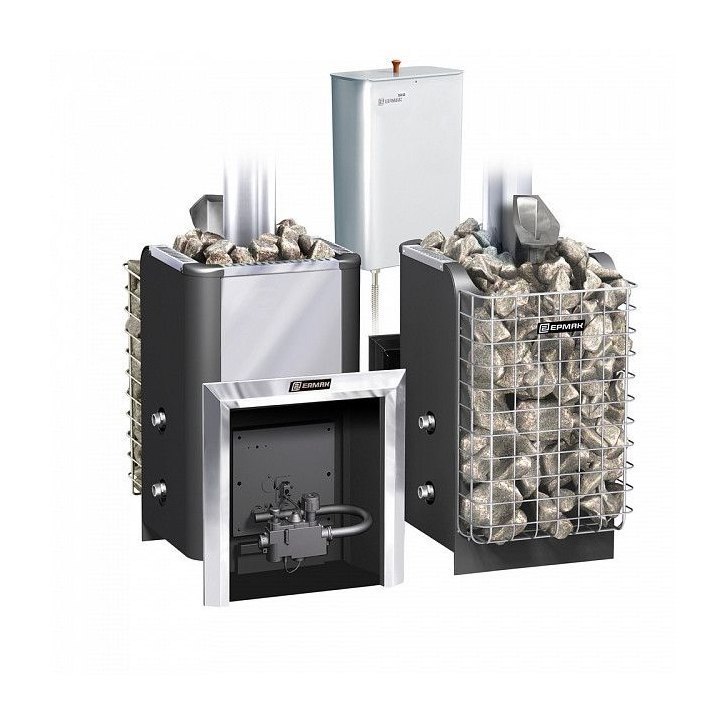 Газовая печь Ермак Уралочка 16-Н с Автоматикой (Нержавейка)