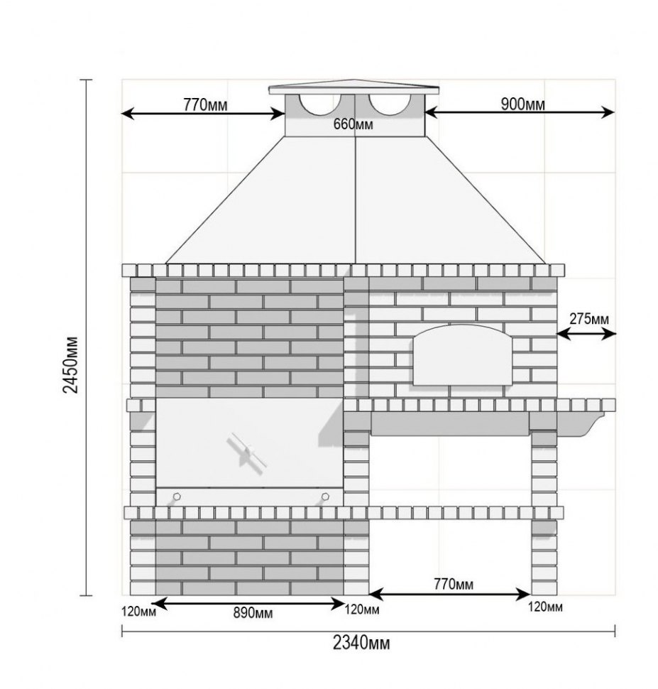 Барбекю-гриль АристократЪ 760 М