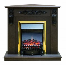 Электрокамин RealFlame Dominica Corner DN c  очагом Fobos S Lux
