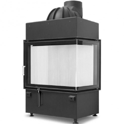 Каминная топка Hoxter Ecka 67/45/51L(R) Чугунный дымосборник