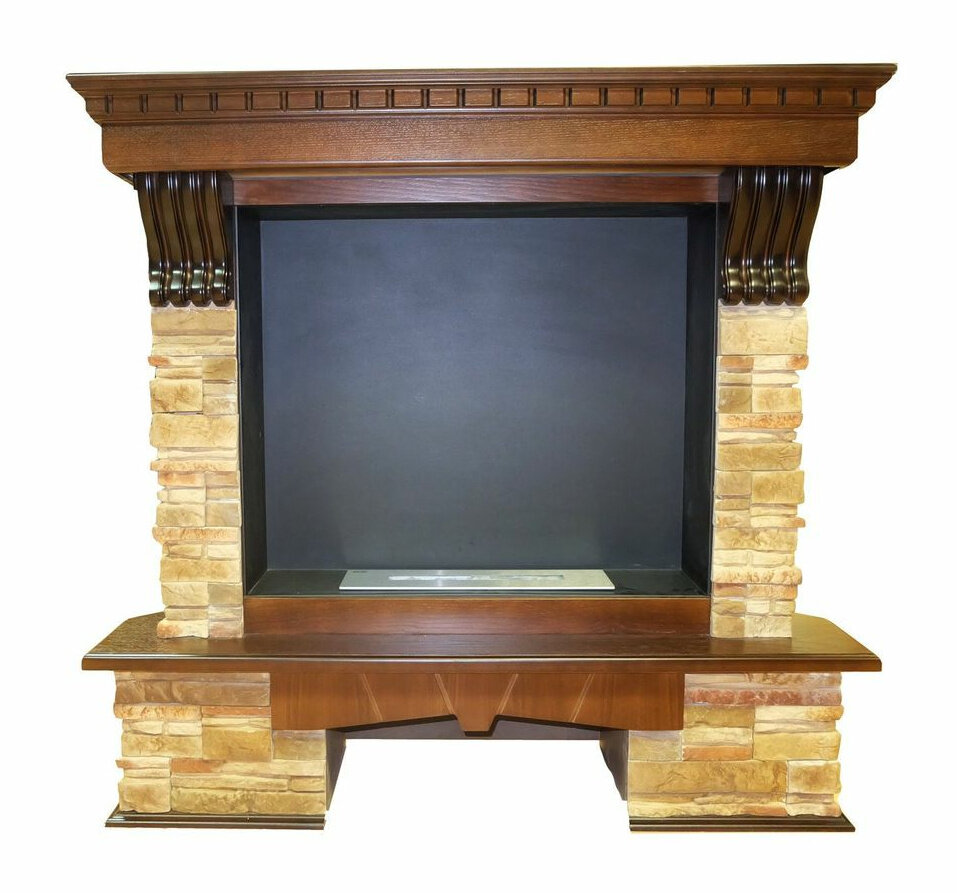 Биокамин Firebird Валенсия, темный дуб