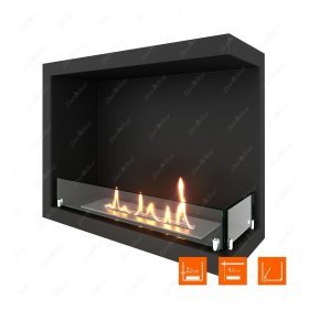 Биокамин угловой SteelHeat Leader 600 правый (Стандарт)