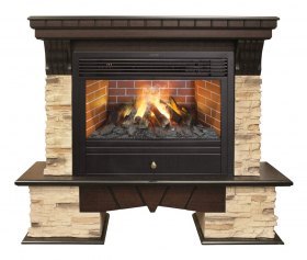 Электрокамин RealFlame Rockland 26 AO с Novara 26 3D