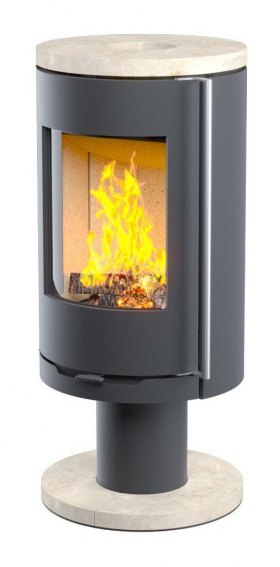 Печь-камин Астов R1.0 N Крема Беж