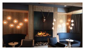 Каминная топка Луна 1300 H Даймонд / Luna 1300 H Diamond