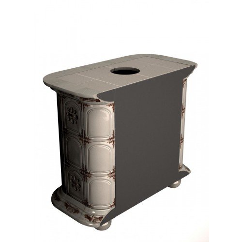 Каминная облицовка КимрПечь Прованс пристенная Зима в лесу