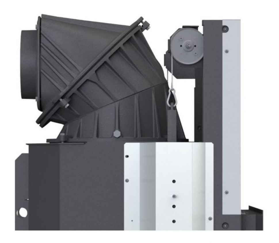 Каминная топка Brunner Eck-Kamine 45/67/44 L вертикальное открытие, левый угол (с подъемом)