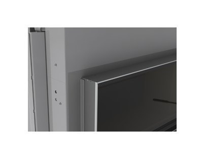 Каминная топка Brunner Eck-Kamine 45/67/44 L вертикальное открытие, левый угол (с подъемом)