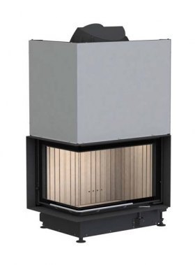 Каминная топка Brunner Eck-Kamine 45/67/44 L вертикальное открытие, левый угол (с подъемом)