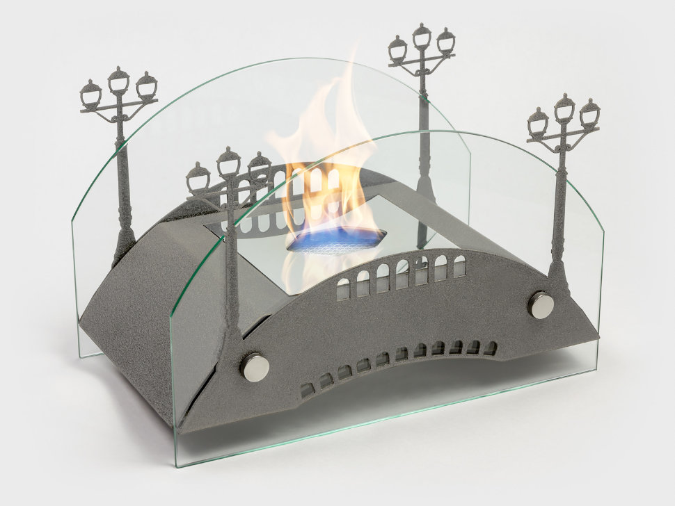 Биокамин Lux Fire Пушкинский мост M
