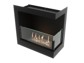 Биокамин Lux Fire Угловой 490 S правый угол