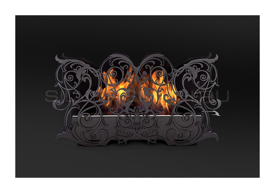 Биокамин Silver Smith Emotion Black