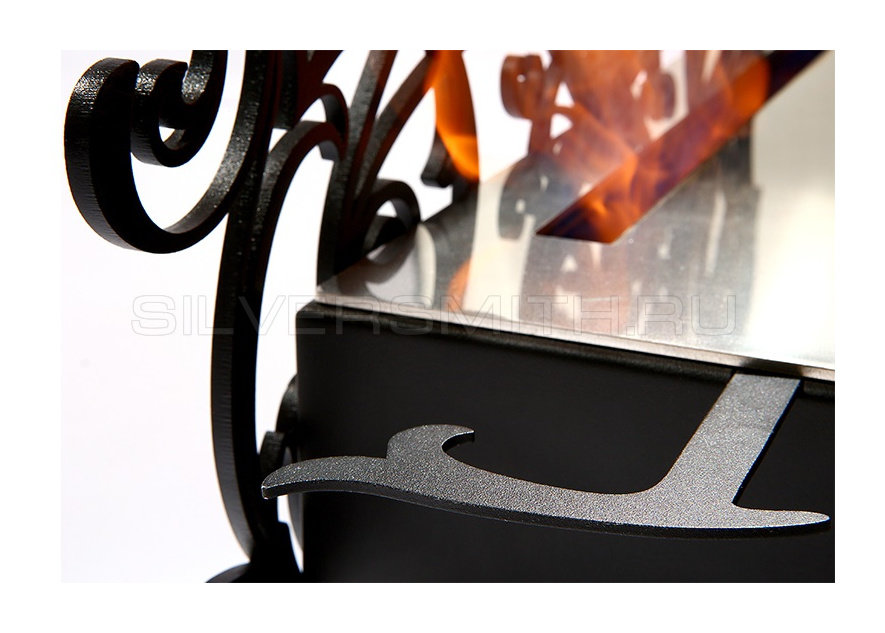 Биокамин Silver Smith Emotion Black